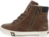 Mustang Herren Sneaker High Top Stiefelette Reißverschluss Produktbild-Vorschau 2