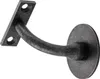 Handlaufträger rund mit Stockschraube, Wandabstand 78 mm, Produktbild-Vorschau 1