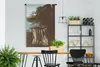 MuchoWow® Wandteppich Wandbehang Baum - Meer - Illustration Produktbild-Vorschau 2