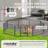 tectake® Enclos pour chiots Lisa 8 pièces, pliable Ancrage Voir les images du produit 30