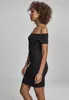 Urban Classics Kurzes Kleid Damen Ladies Off Shoulder Rib Produktbild-Vorschau 8