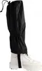 A black gaiter is shown on a white boot. Náhľad obrázku produktu