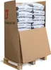 A pallet of bagged coal inside a cardboard display box. Produktbild-Vorschau