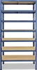 shelfplaza HOME 230x50x30 cm Schwerlastregal in blau mit 7 Produktbild-Vorschau 5