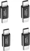 INF TYPE-C auf TYPE-C 3.1 Adapter, Gerader Kopf, 4er-Pack, Produktbild-Vorschau 1