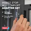 tesa Insektenschutz ALU COMFORT Fliegengitter Tür Adapter Produktbild-Vorschau 2