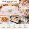 Silikon Backmatte 60x40 cm – Antihaft & Rutschfest mit Produktbild-Vorschau 8