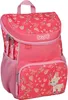 A pink kindergarten backpack with a floral and deer pattern. Anteprima dell’immagine prodotto