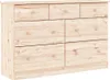 Cassettiera ALTA 112x35x73 cm in Legno Massello di Pino Anteprima dell’immagine prodotto 1