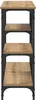 vidaXL Stolik konsolowy Artisan dąb 80 x 29 x 75 cm Podgląd zdjęcia produktu 5