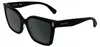 Longchamp LO802S Black 55/18/140 Damen Sonnenbrillen Produktbild-Vorschau 1