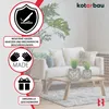 KOTARBAU® Keramik-Blumentopf ⌀ 145 mm Übertopf Dunkel mit Produktbild-Vorschau 6