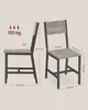Two chairs are shown with dimensions and weight capacity. Náhled obrázku produktu