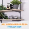 BOOMET Regalträger 1-reihig für Wandschienen · 2 Farben · Produktbild-Vorschau 6