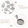 Set di vassoi per cabochon, montature rotonde, 20 pezzi, Anteprima dell’immagine prodotto 8