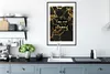 MuchoWow® Gerahmtes Poster Zitat - Motivation - Gold - Produktbild-Vorschau 4
