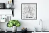 MuchoWow® Gerahmtes Poster Karte - Stadtplan - Deutschland Produktbild-Vorschau 3