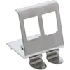 InLine Keystone SNAP-In Metall-Modulhalter, 2-fach für Produktbild-Vorschau 1