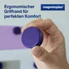 Magnetoplan Ergo large Magnete violett 34mm 10St Produktbild-Vorschau 4