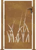 vidaXL Cancello da giardino 105x155 cm in acciaio corten Anteprima dell’immagine prodotto 4