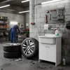SIGO Lavabo con base e rubinetto – mobile sottolavabo con Anteprima dell’immagine prodotto 5