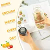 Glasflasche, Trinkflasche Glas Auslaufsicher, Wasserflasche Produktbild-Vorschau 6