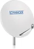 Satellitenanlage Set Hellgrau Aluminium 75 cm Produktbild-Vorschau 3