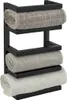 WENKO Metall Handtuchregal Fondiro in Mattschwarz 24 x 42 x Produktbild-Vorschau 4