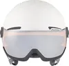 Alpina Arber Visor Q-Lite Skihelm Snowboardhelm white matt Produktbild-Vorschau 3