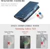 KZB Samsung Galaxy S24 5G Handyhülle Leder Flip Case Blau Produktbild-Vorschau 2
