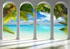 Vlies Fototapete - Sea behind Columns 250x175 cm Produktbild-Vorschau 5