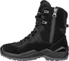 A side view of a black boot. Anteprima dell’immagine prodotto