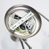 Lindby Deckenlampe Svean, 3fl, nickel/weiß, Glas, Länge Produktbild-Vorschau 8