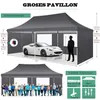 Pavillon 3x6m, chapiteau pliable tente de jardin étanche, Voir les images du produit 6