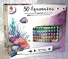 50 Aquamarker Wasserbasiert 2 in 1 Spitzen Pinsel und Fein Produktbild-Vorschau 6
