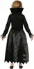 Edles Vampiress Kinder Halloween Kostüm Größe: M (5-6 Produktbild-Vorschau 2