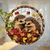 GKA XL Sonnenfänger 2 Igel 20 cm Buntglas Lichtfänger Produktbild-Vorschau 3