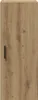 A single cabinet door with a handle, made of wood-look material. Produktbild-Vorschau
