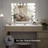 Puluomis miroir de maquillage miroir cosmétique 80x60cm Voir les images du produit 6