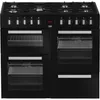 Beko PF335325DB, Freistehender Herd, Schwarz, Drehregler, Produktbild-Vorschau 1