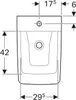Geberit 500501011 Xeno2 Wandbidet Produktbild-Vorschau 5