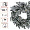 Ghirlanda di abete artificiale con 35 LED a batteria con Anteprima dell’immagine prodotto 3