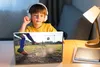 MuchoWow® Laptop Aufkleber Sticker Cover Junge schießt aufs Produktbild-Vorschau 3