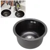 Mini Rundküchenspüle – Edelstahl Einbowl-Becken mit Produktbild-Vorschau 2