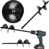 KADAX Erdbohrer 80mm für Bohrmaschine, Gartenbohrer, Produktbild-Vorschau 1