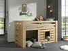 Vipack Hüttenbett, 90 x 200 cm, Ausf. Kiefer Farbe Oak Produktbild-Vorschau 1