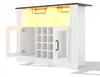 Wijnkast, 120x35x84 cm, met LED-verlichting, glashouders, Productafbeelding-voorbeeld 7