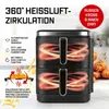GOURMETmaxx FryUp Vertikale Doppelkammer-Heißluftfritteuse, Produktbild-Vorschau 3