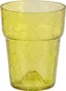 Skleněný obal na orchidej D 15,5 cm H 18 cm žlutá pavučina Náhled obrázku produktu 2