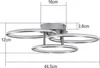 ZMH Deckenleuchte LED Wohnzimmer Schlafzimmer Küche Flur Produktbild-Vorschau 5